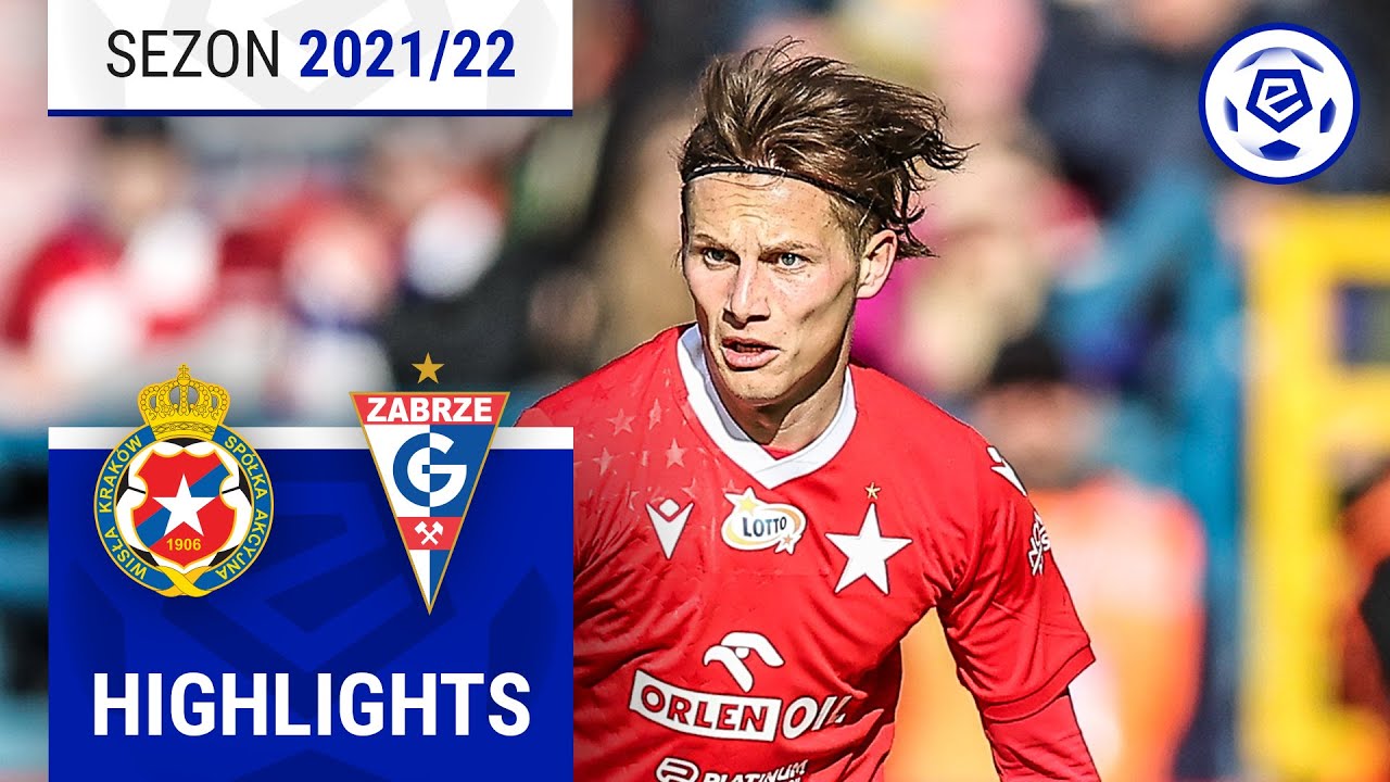 Wisła Kraków - Górnik Zabrze 4:1 | SKRÓT | Ekstraklasa 2021/22 | 28. Kolejka