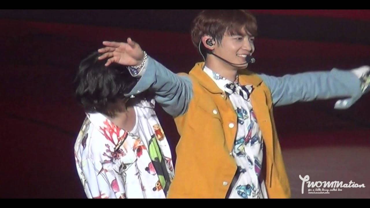 【TWOMINation】140601 SWC3 shanghai- 2min hug & almost kiss