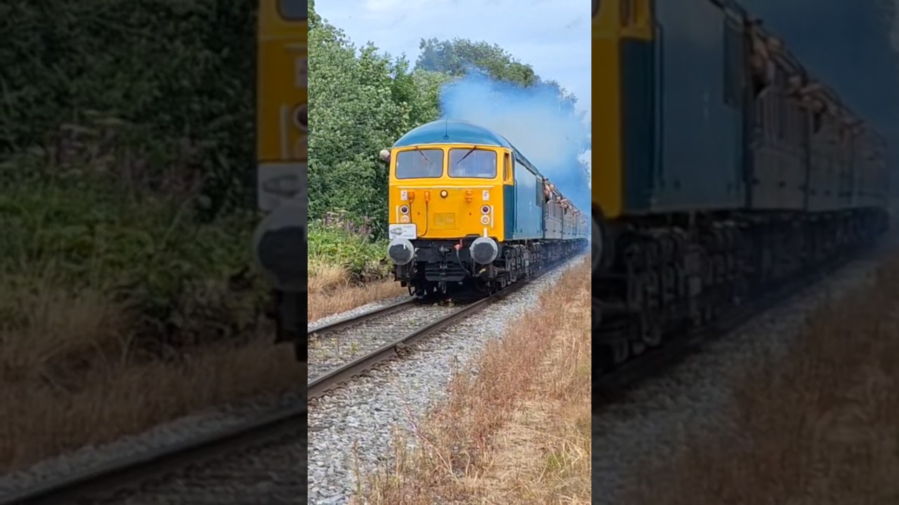 56006 Back to her Claggy best On The Elr