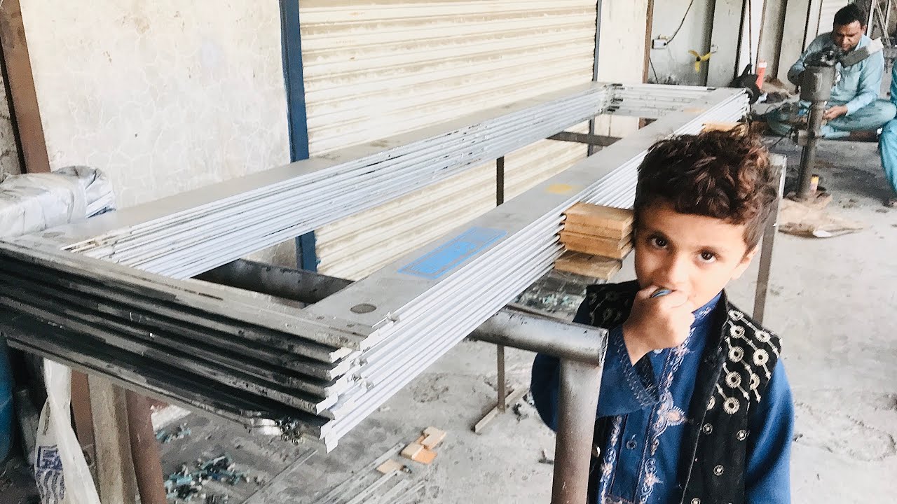 How to make Sulzer loom frame | rebuild loom frame with amazing skills