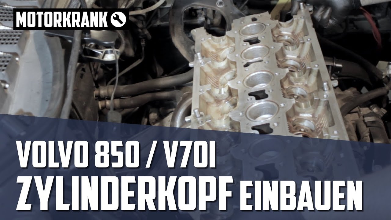 Zylinderkopf einbauen // Volvo 850 2.5l Zylinderkopf -Folge6