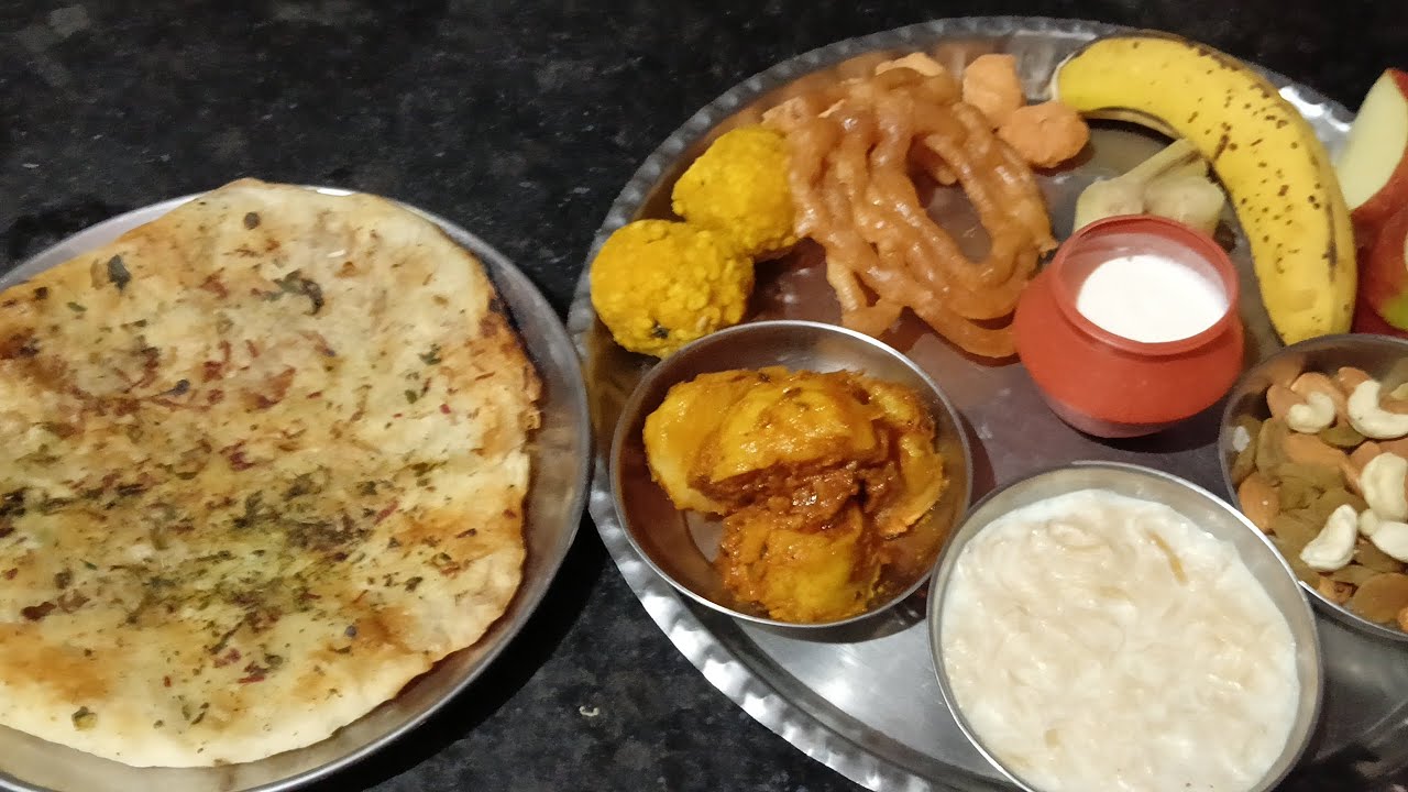 Karwa chauth Special Sargi Ki Thali ki Recipe 