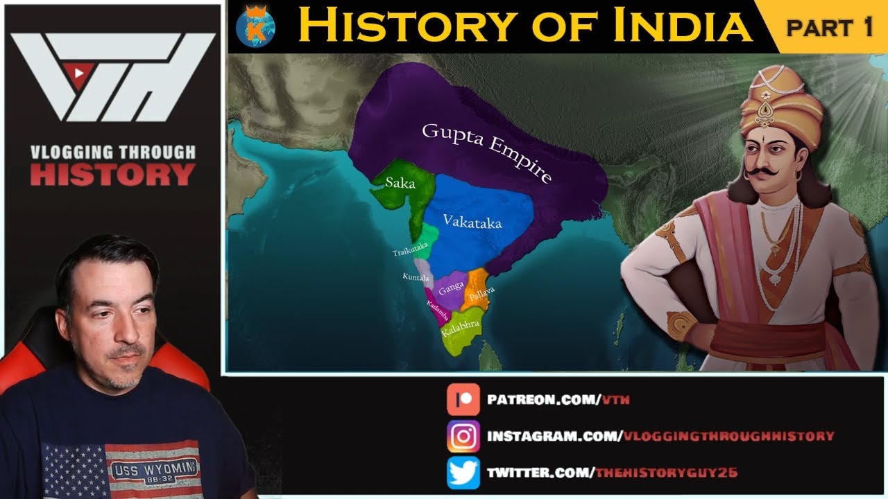 Historian Reacts - THE HISTORY OF INDIA in 12 Minutes - Part 1