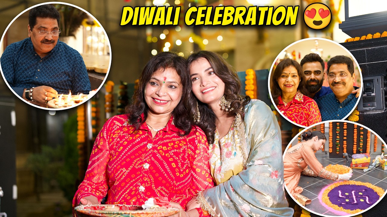Ghar ki Roshani aur Neetu ki Rangoli ne Diwali ko Khaas banaya 😍