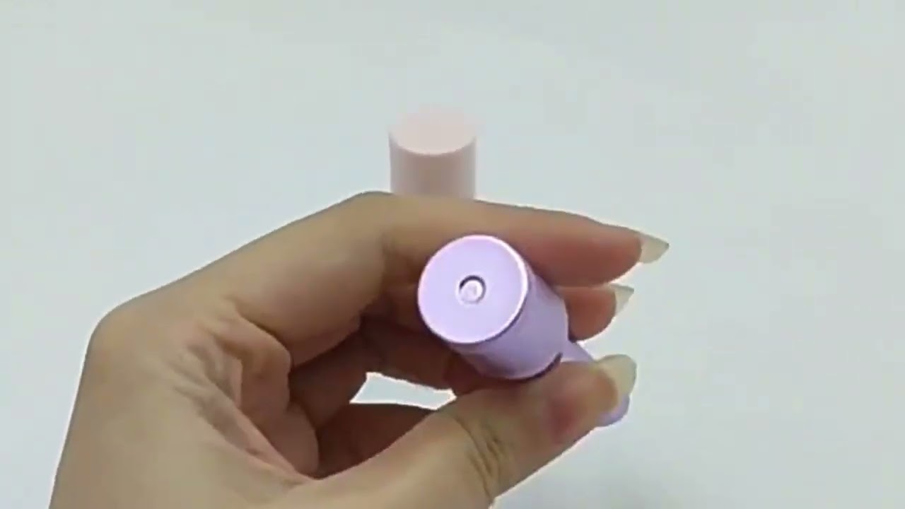 Slim Lipstick Tube Portable Travel Lip Gloss Bottle Lip Moistening