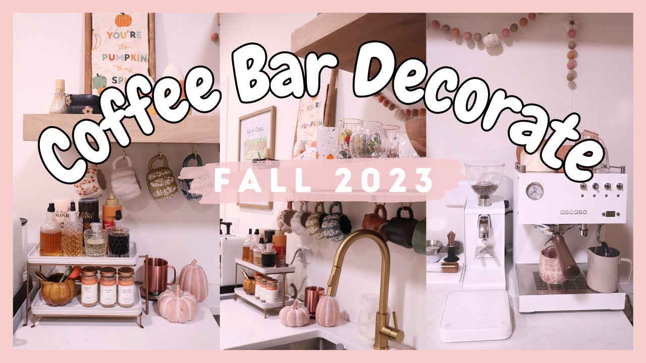Fall Coffee Bar Decorate 2023