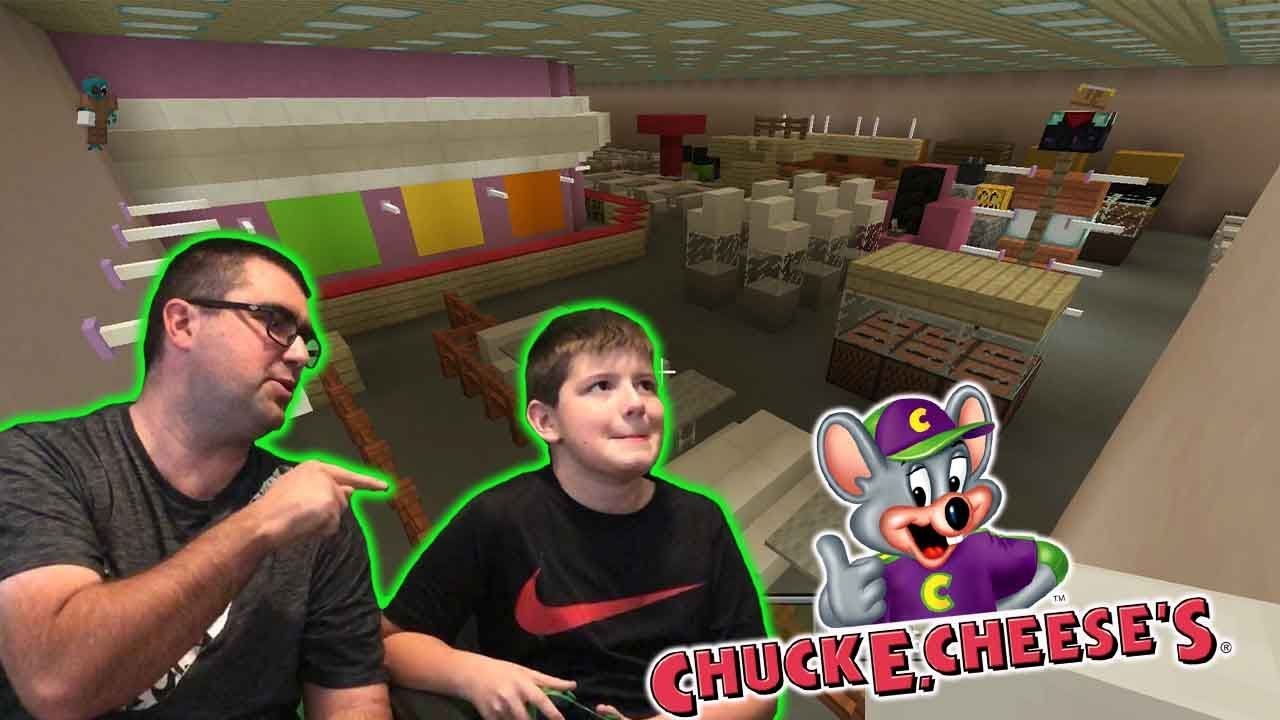 Kid Skips School To Go To Chuck-e-Cheese in Minecraft!