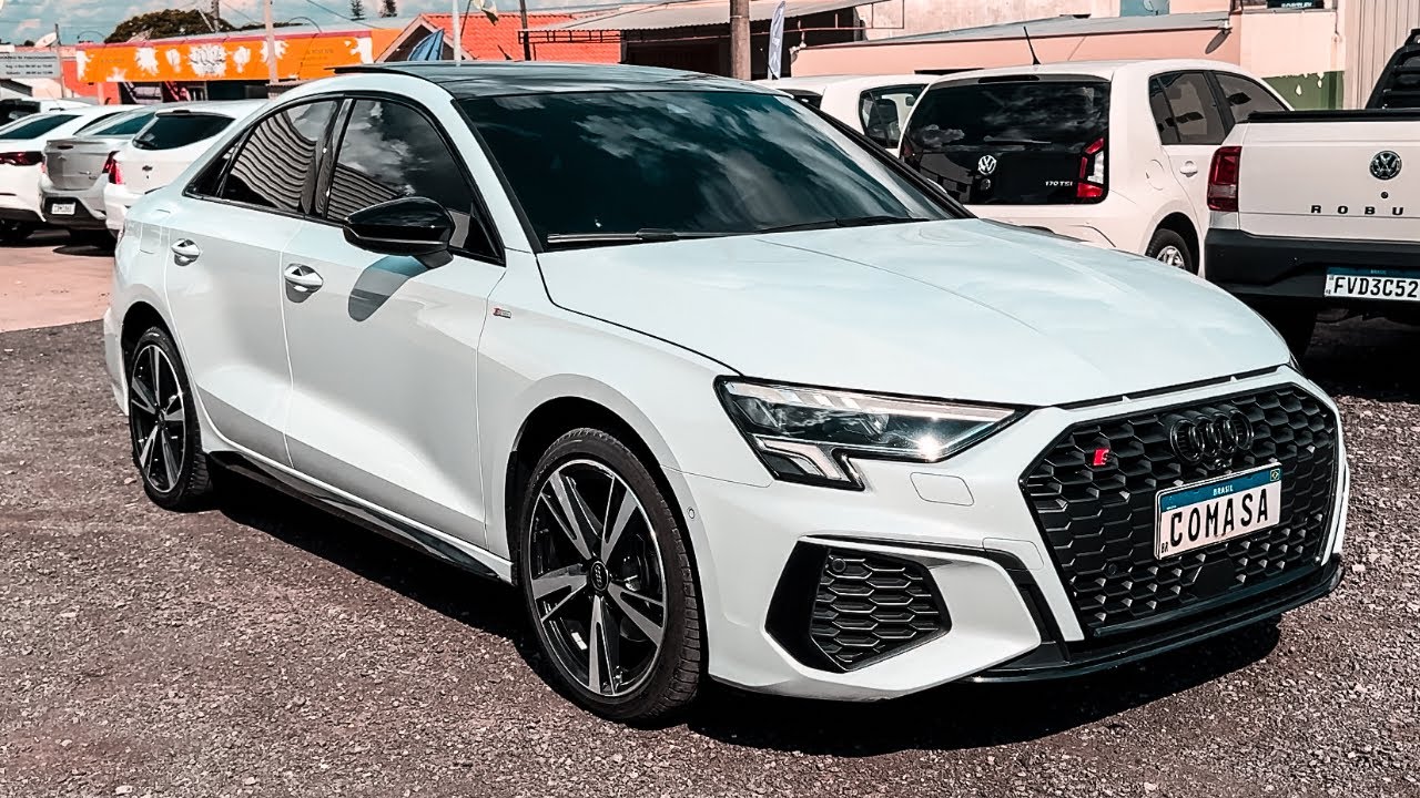 AVALIAÇÃO NOVO AUDI A3 SEDAN PERFORMANCE BLACK 2023