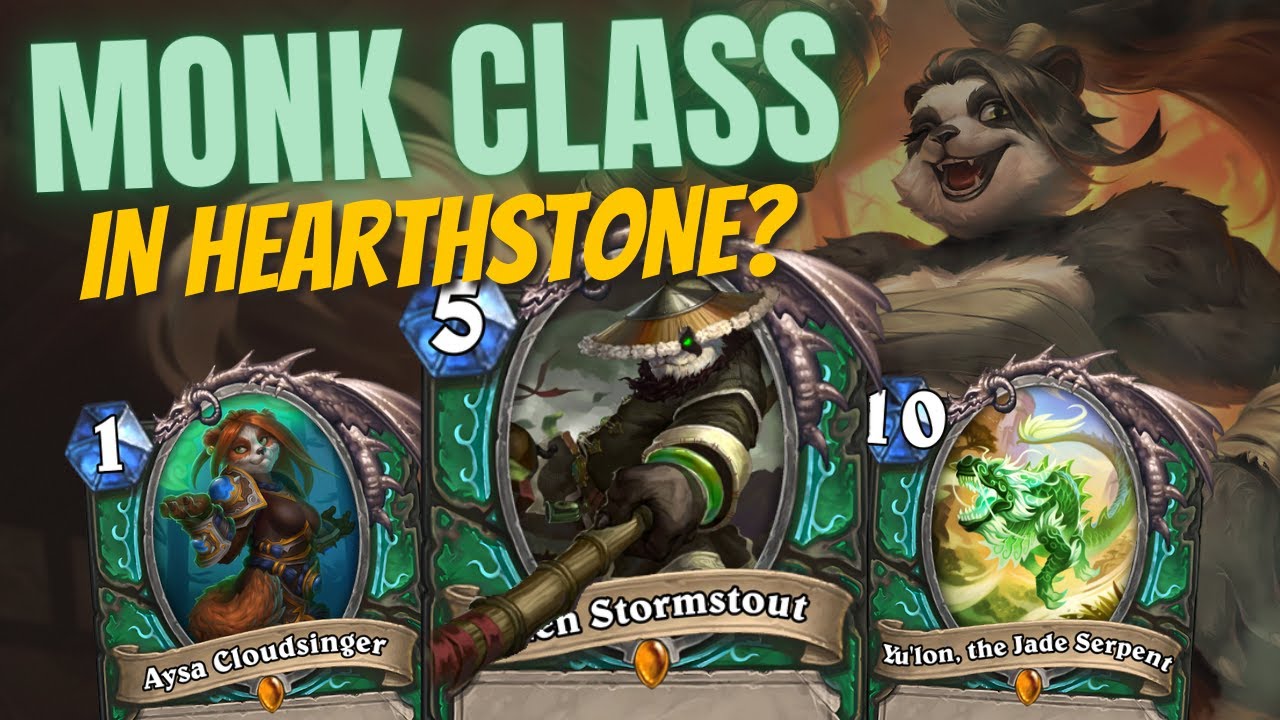 What if the Monk Class was added to Hearthstone?