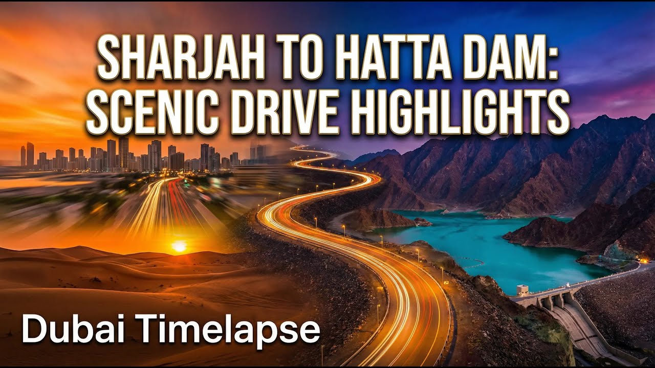 Sharjah to Hatta Dam & Back