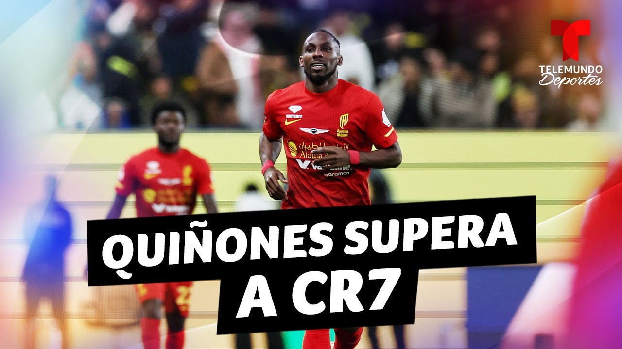 Juli&aacute;n Qui&ntilde;ones anota y supera a Cristiano en el goleo de la Saudi Pro League | Telemundo Deportes