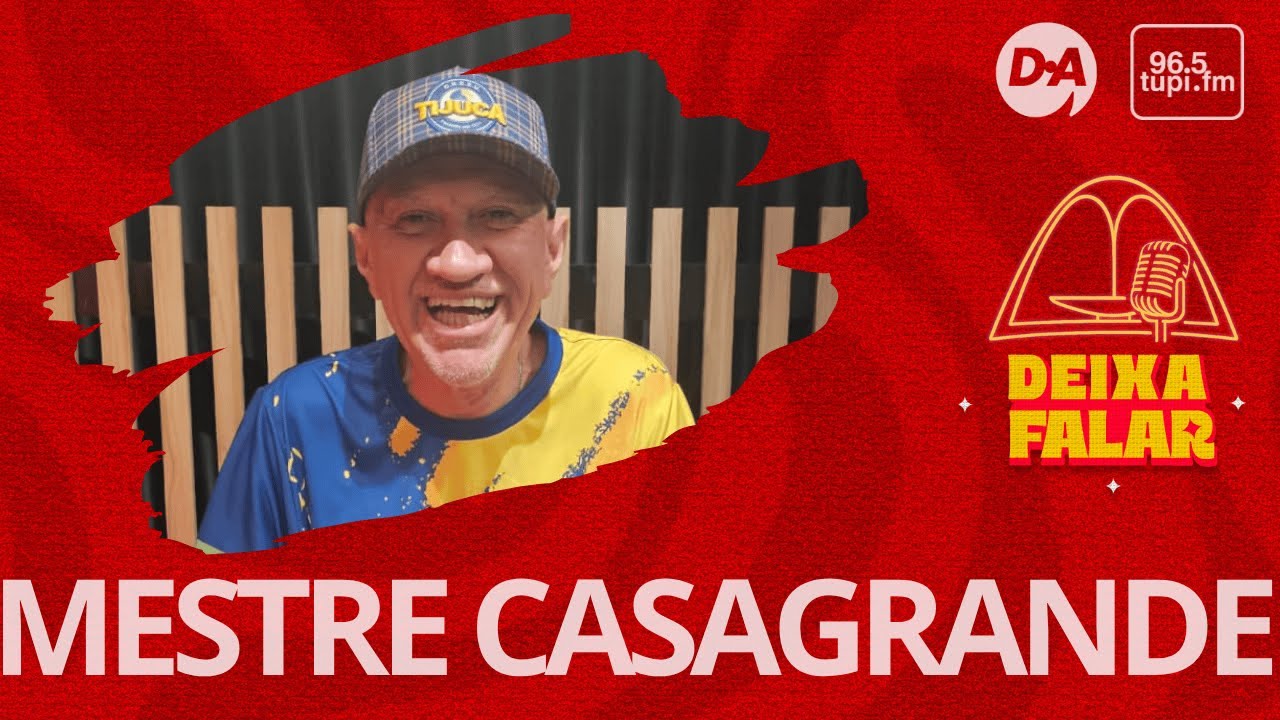 Deixa Falar #12 - Casagrande, Mestre de bateria da Unidos da Tijuca