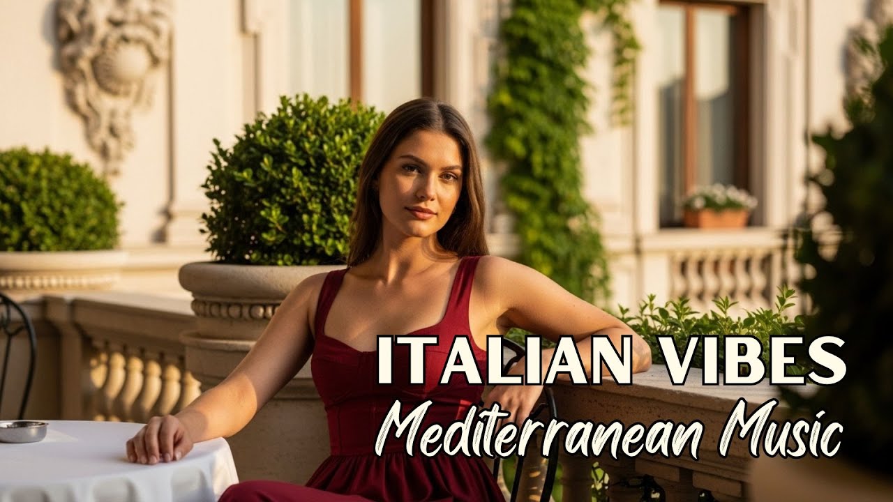 🎶 Italian Vibes & Mediterranean Music 🎶 2+ Hours Scenic Amalfi Coast & Lake Como Relaxation 4K
