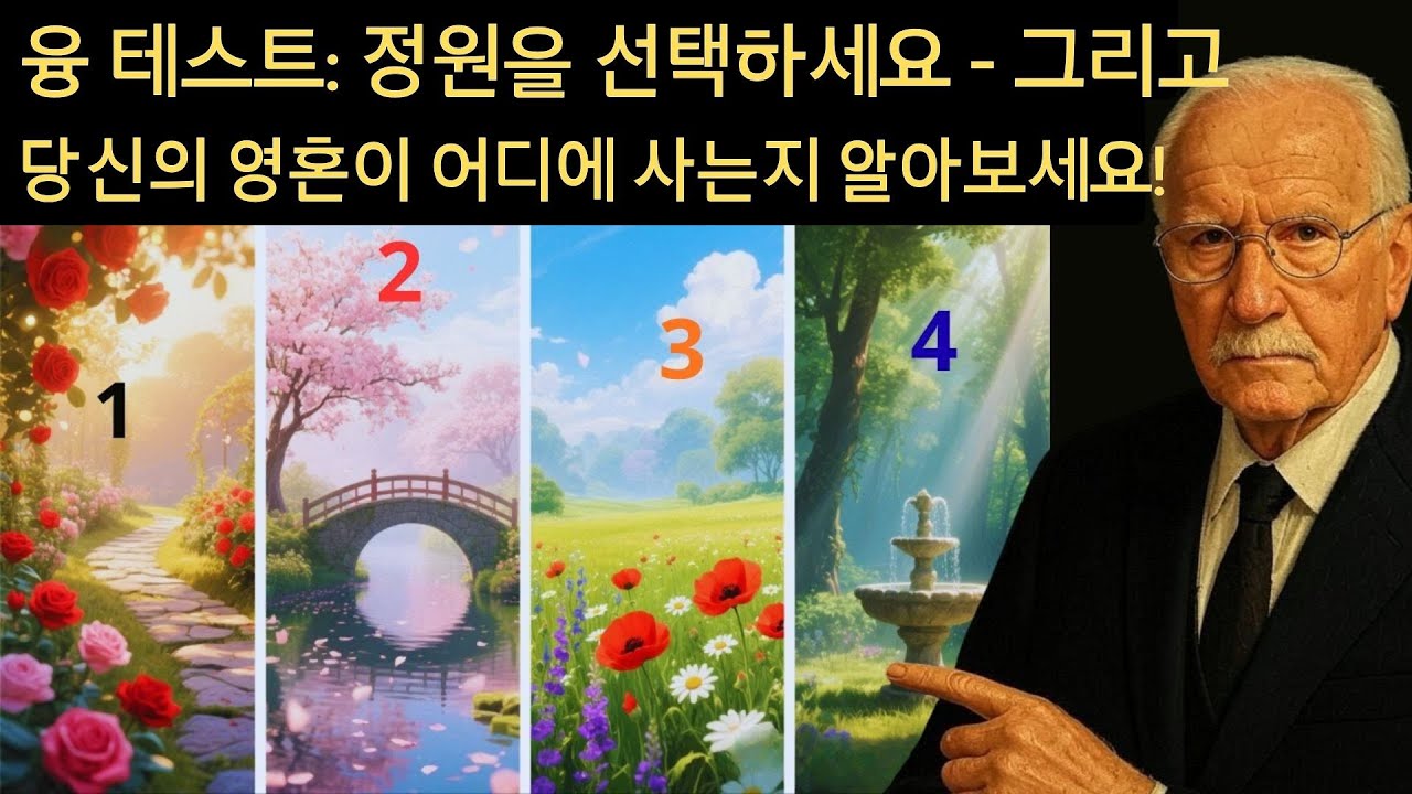 정원을 선택하고 당신의 영혼이 무엇인지 발견해 보세요. | 심리 테스트 | 칼 융