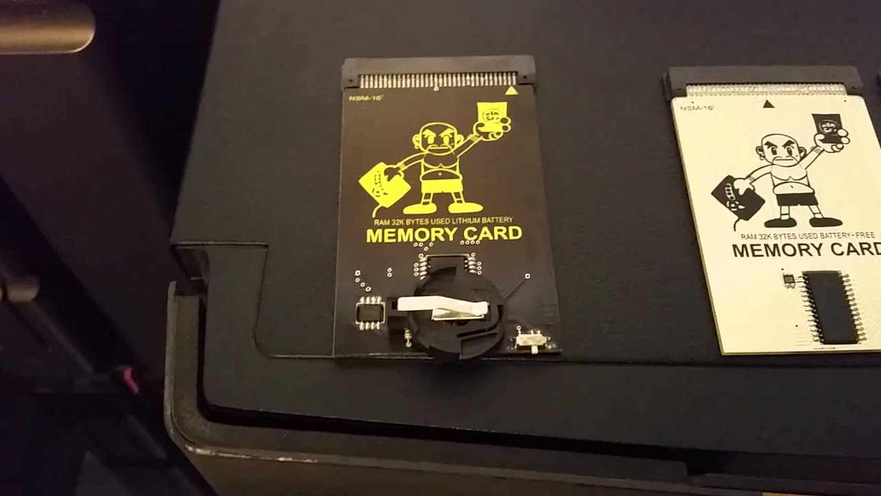 NeoSaveMasta Neo Geo Memory Card