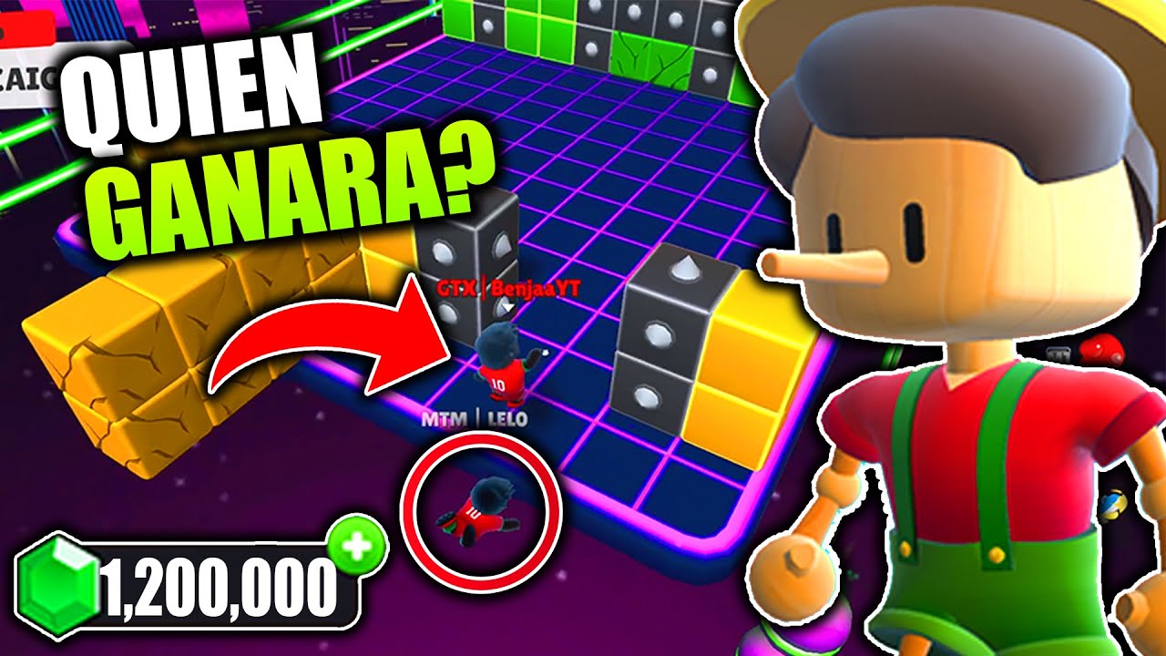 JUGUE UN TORNEO DE 1 MILLON DE GEMAS EN STUMBLE GUYS Y CONSEGUI GRATIS ESTA SKIN DE HALLOWEEN!