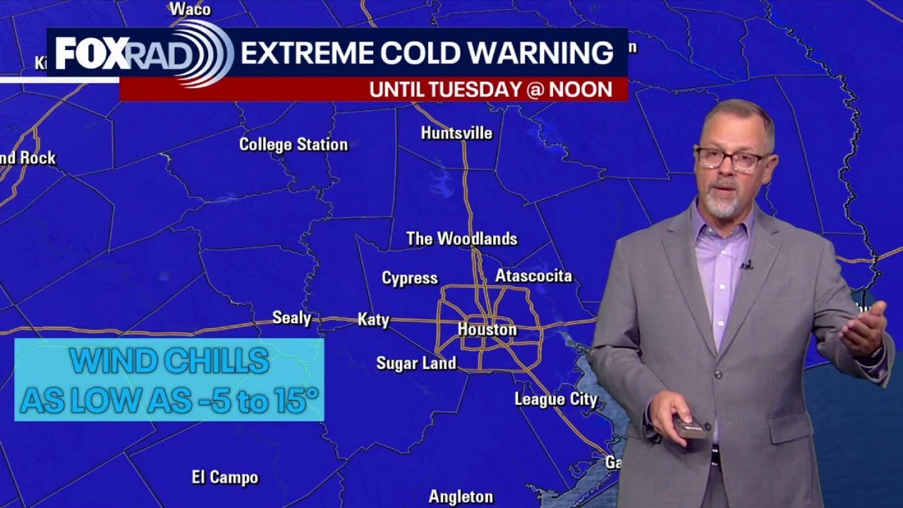 Houston winter storm: Sunday evening update