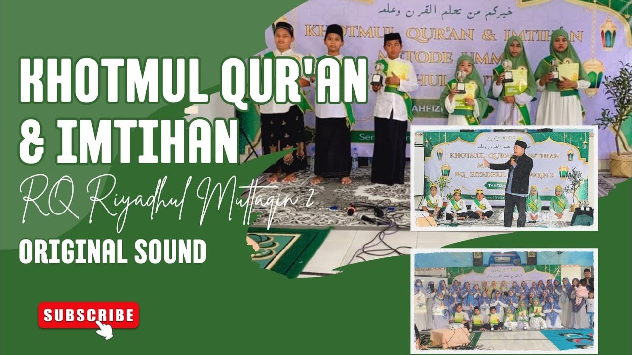 KHOTMUL QUR'AN DAN IMTIHAN | RQ RIYADHUL MUTTAQIN 2 | SELASA 17 FEBRUARI 2026