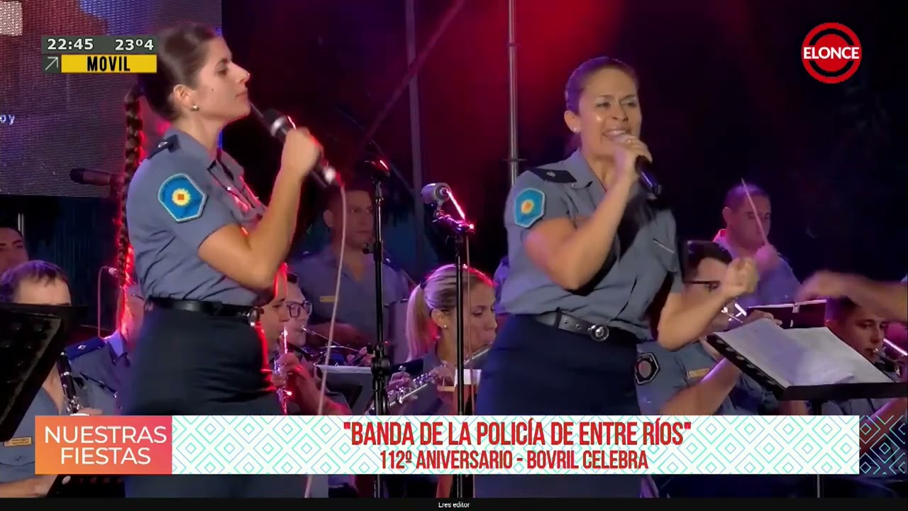BANDA DE MÚSICA P.E.R Verónica Barrientos y Melina Nani cover. COMO LA FLOR