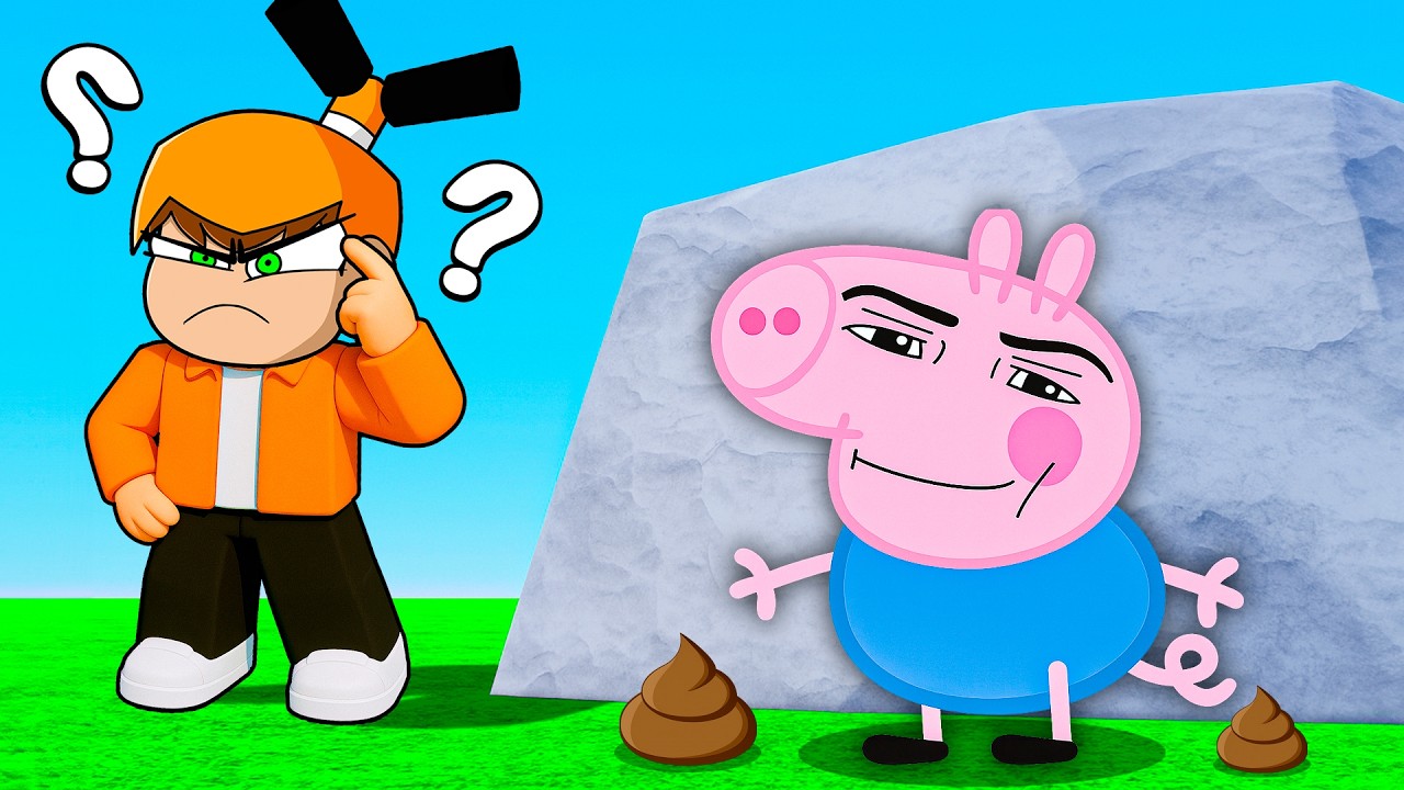 ENCONTRÉ a TODOS los PERSONAJES de PEPPA PIG ESCONDIDOS en Roblox! 😱🐷