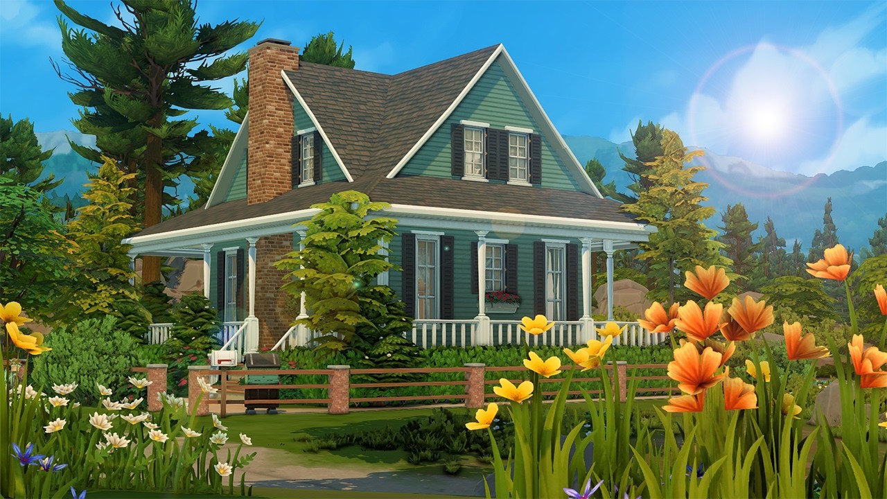Воспитание племянницы || The Sims 4: Быстрая постройка