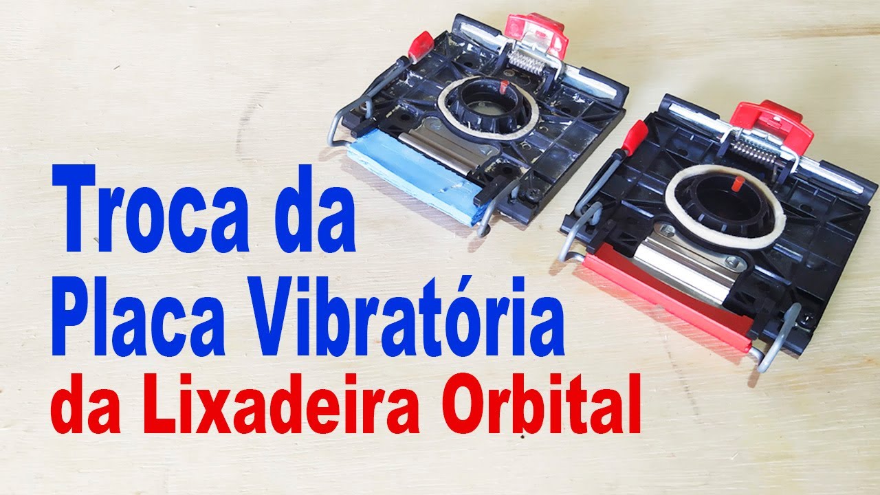 Troca da Placa Vibratória da Lixadeira Orbital GSS 140A