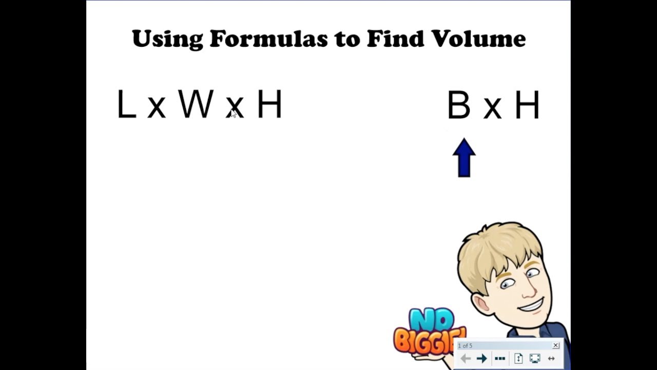 5.MD.5 Volume Using Formulas