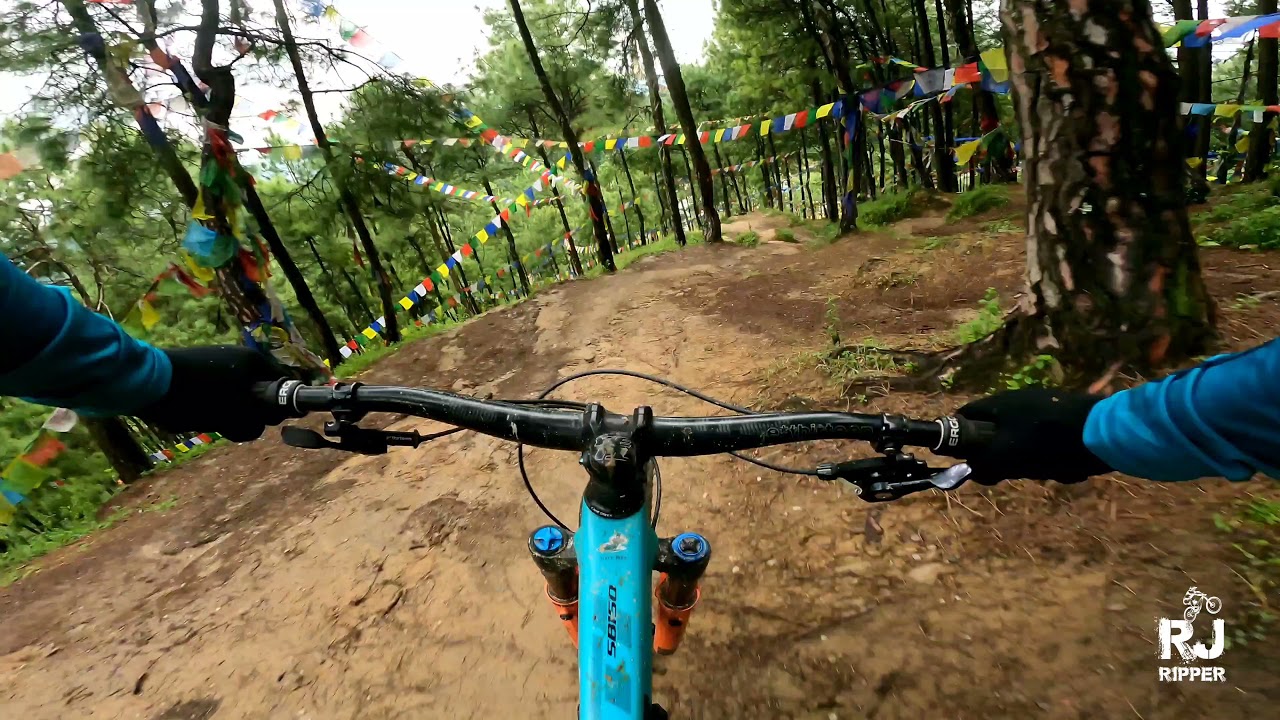 Nepal Mountain Bike || All time favorite trail Helipad trail