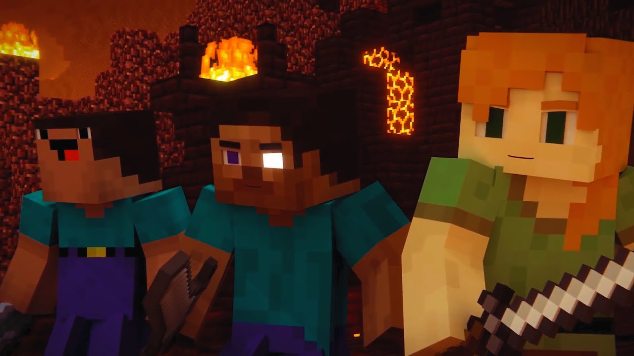 Darkside - Minecraft song animation | Darkside - Майнкрафт клип песня