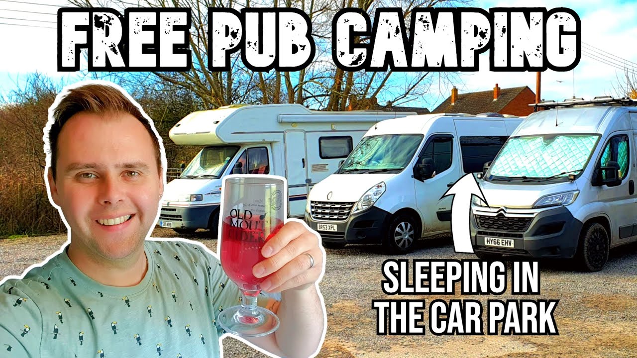CHEERS! Free Van Camping In A Pub Car Park | Vanlife Meet Up