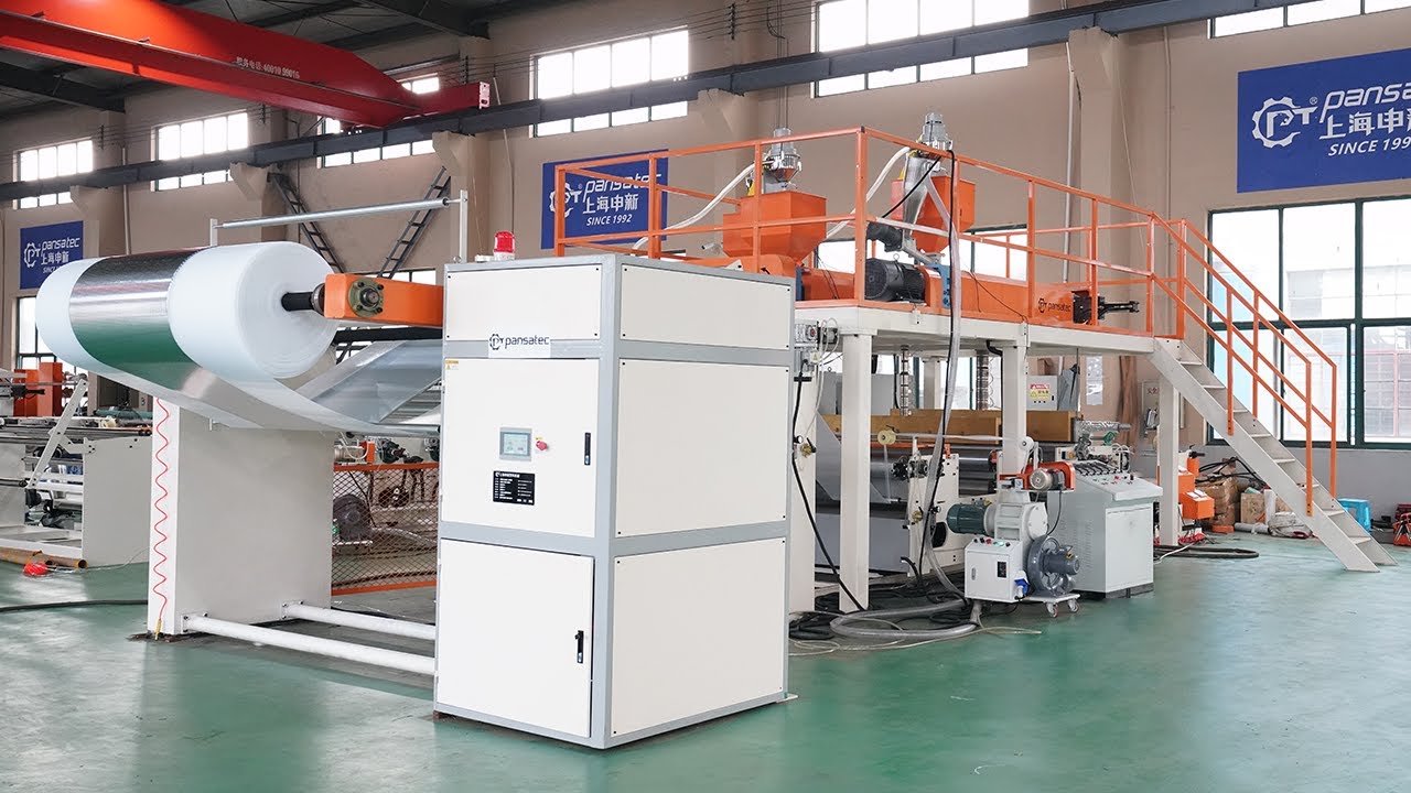 Pansatec |  Four layer air bubble film making machine