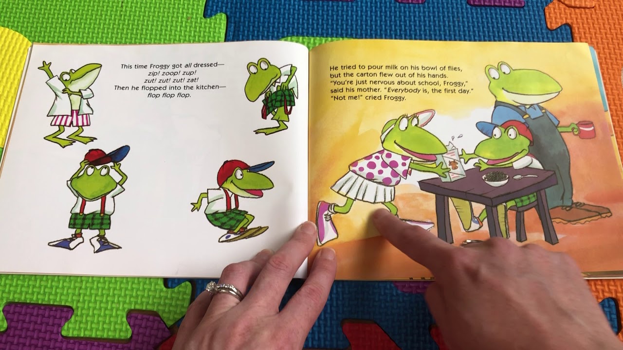 Froggy Goes to School - By Jonathan London