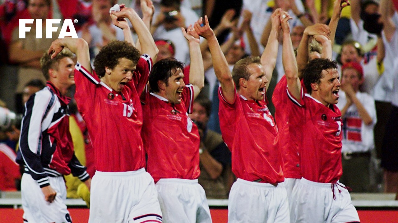 10-Minute Lost Classic | Norway Late Show Stuns Brazil (1998)