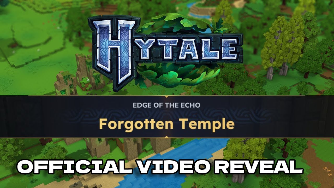 Hytale 'Forgotten Temple' Official Video Reveal