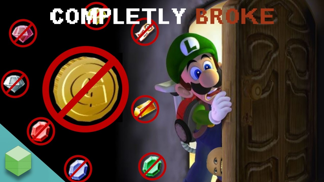 I Tried Beating Luigi's Mansion Without Touching Any Money