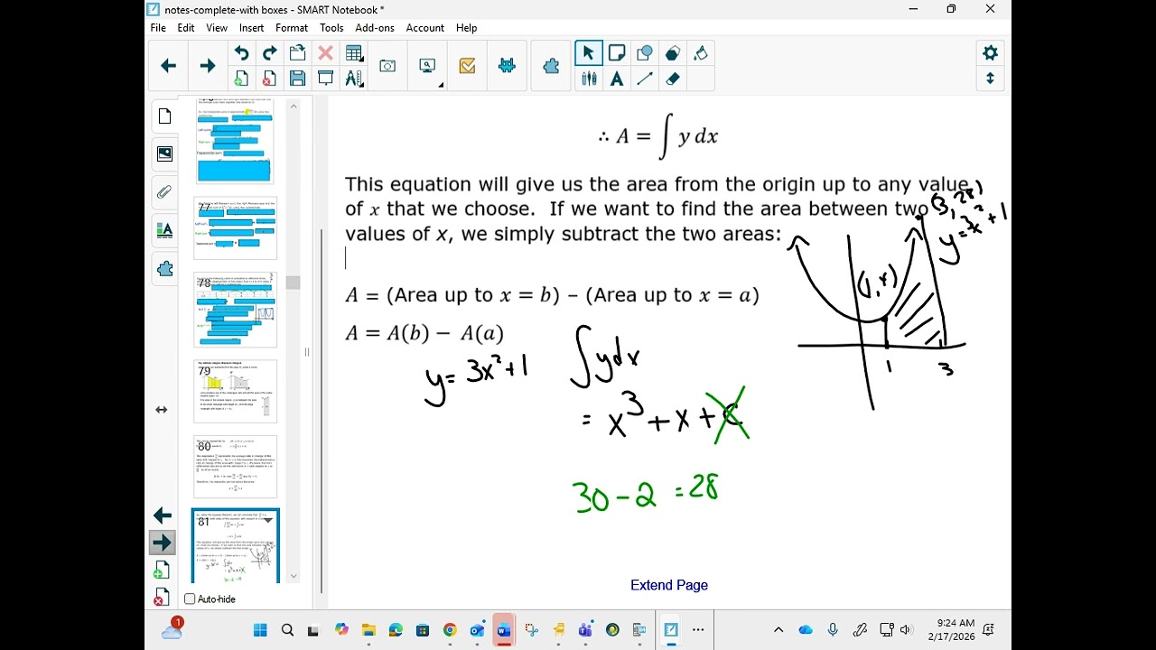 42AP The Definite Integral and Rieman Sums
