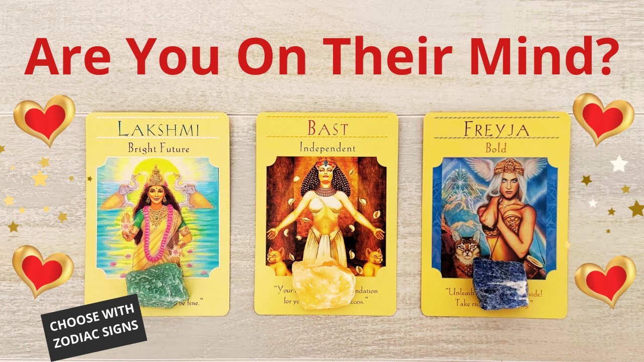 💞ARE YOU ON THEIR MIND? 🌷PICK A CARD 💘 LOVE TAROT READING 🌺 TWIN FLAMES 🌈 SOULMATES