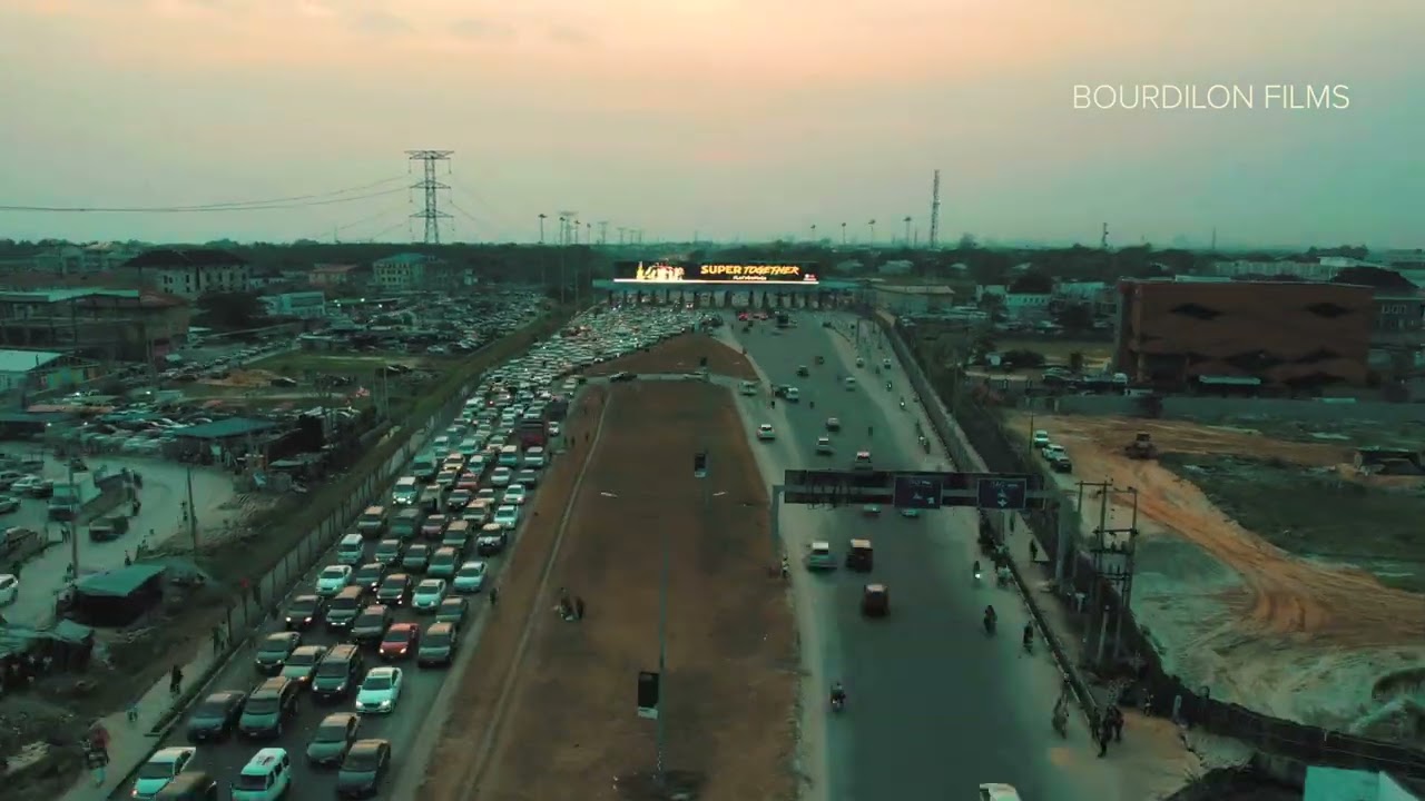 Lagos traffic hyperlapse