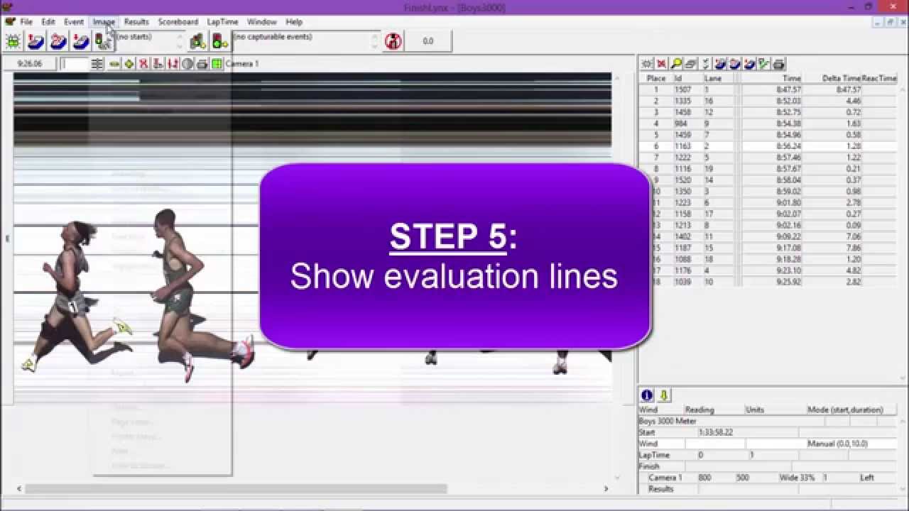 FinishLynx Tutorial: Customize The Software Interface