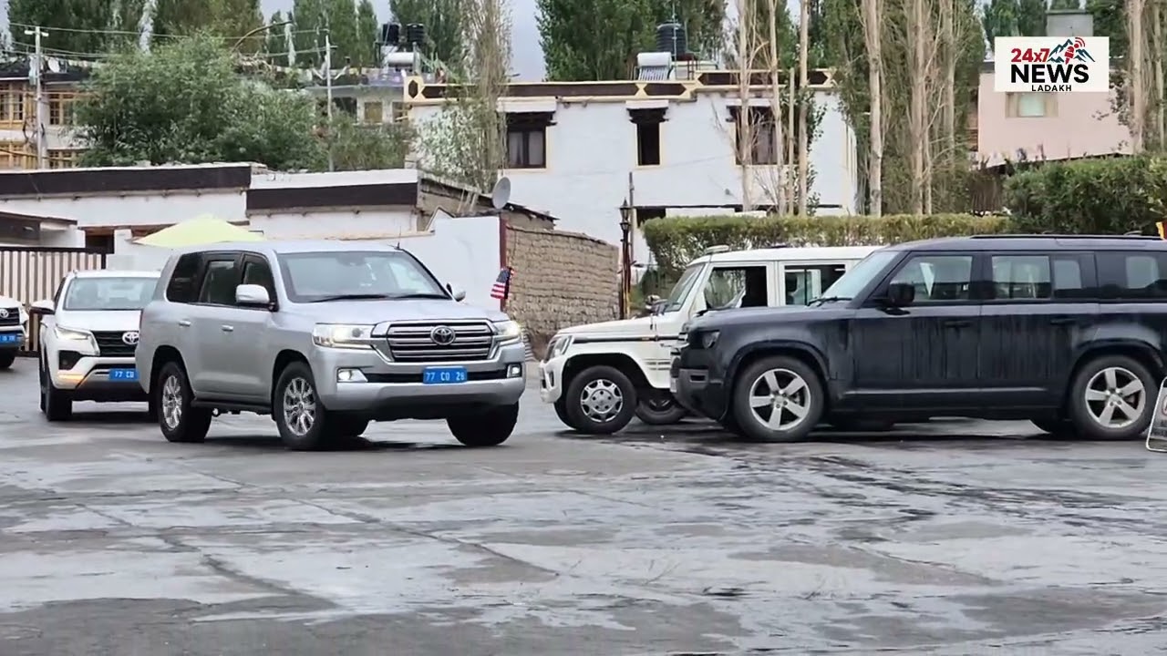 US Ambassador Sergio Gor Arrives in Leh, Goes River Rafting at Zanskar-Indus Confluence