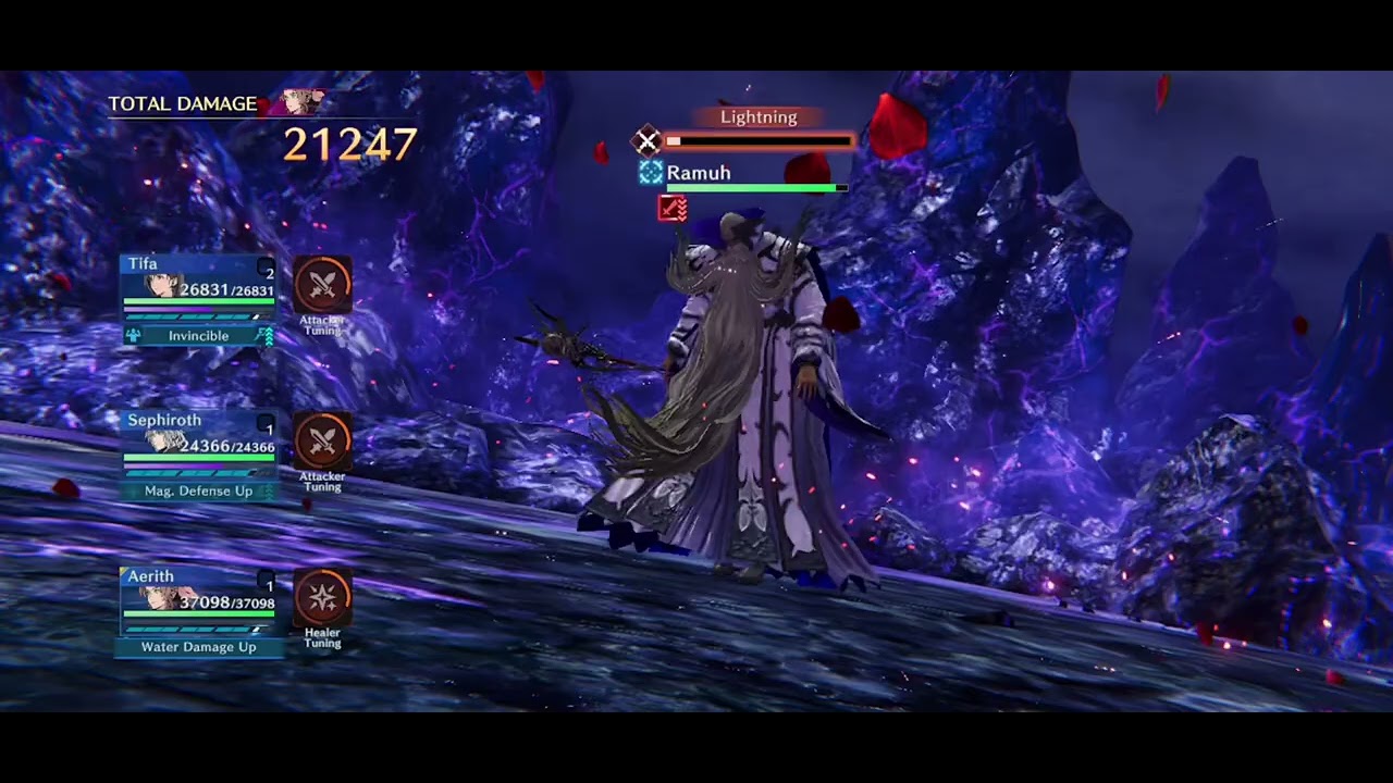 FF7EC Ramuh EX3 Lazy Team