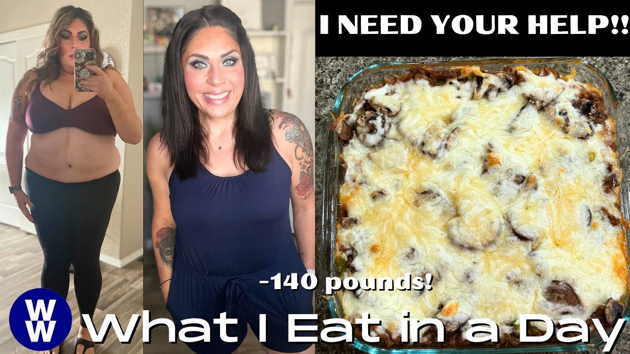 WHAT I EAT IN A DAY ON WW TO LOSE 140 POUNDS - I NEED YOUR HELP🆘 - ITALIAN HOT DISH -WEIGHT WATCHERS