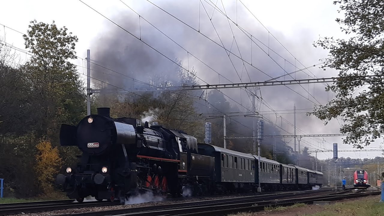 Souběžn&aacute; j&iacute;zda 555.0153 a 486.007 - 19. 10.2024