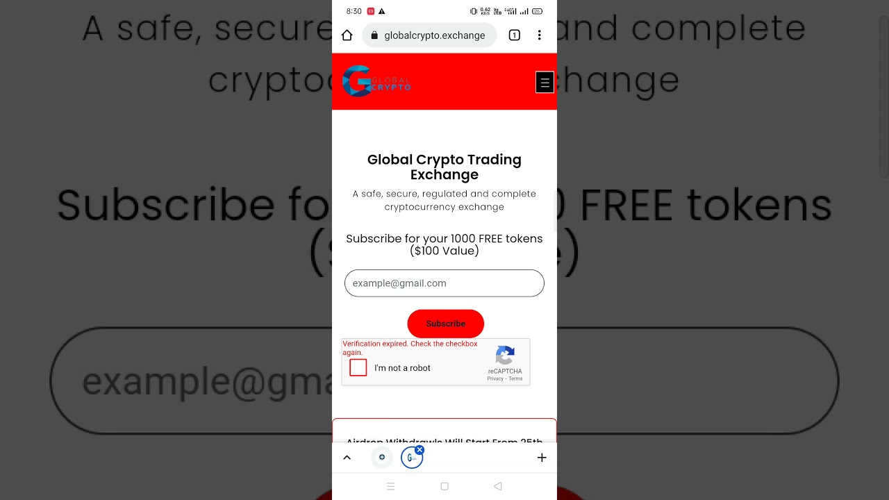 GCX TOKEN WITHDRAWAL!!!! WEBSITE RESUMED!!!!