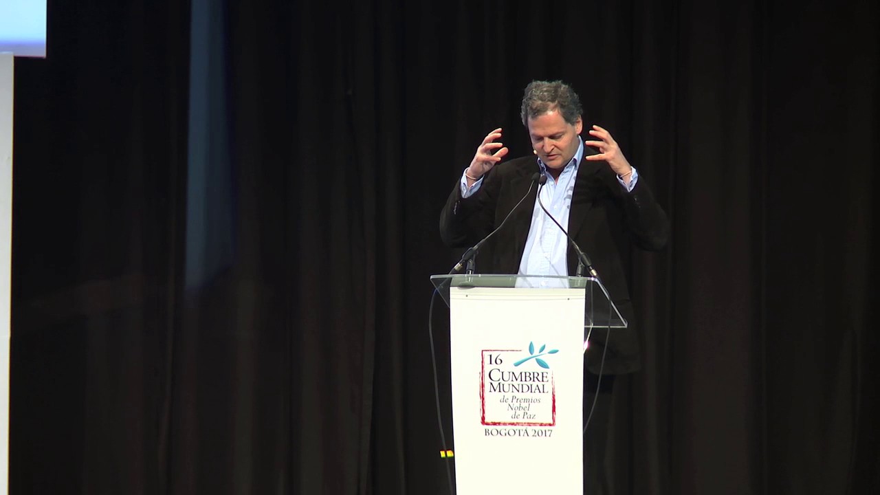 Sergio Jaramillo en 16 Cumbre Mundial de Premios Nobel de Paz