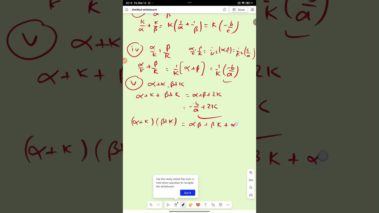Quadratic equations Lecture 03 for JEE mains and Advanced 