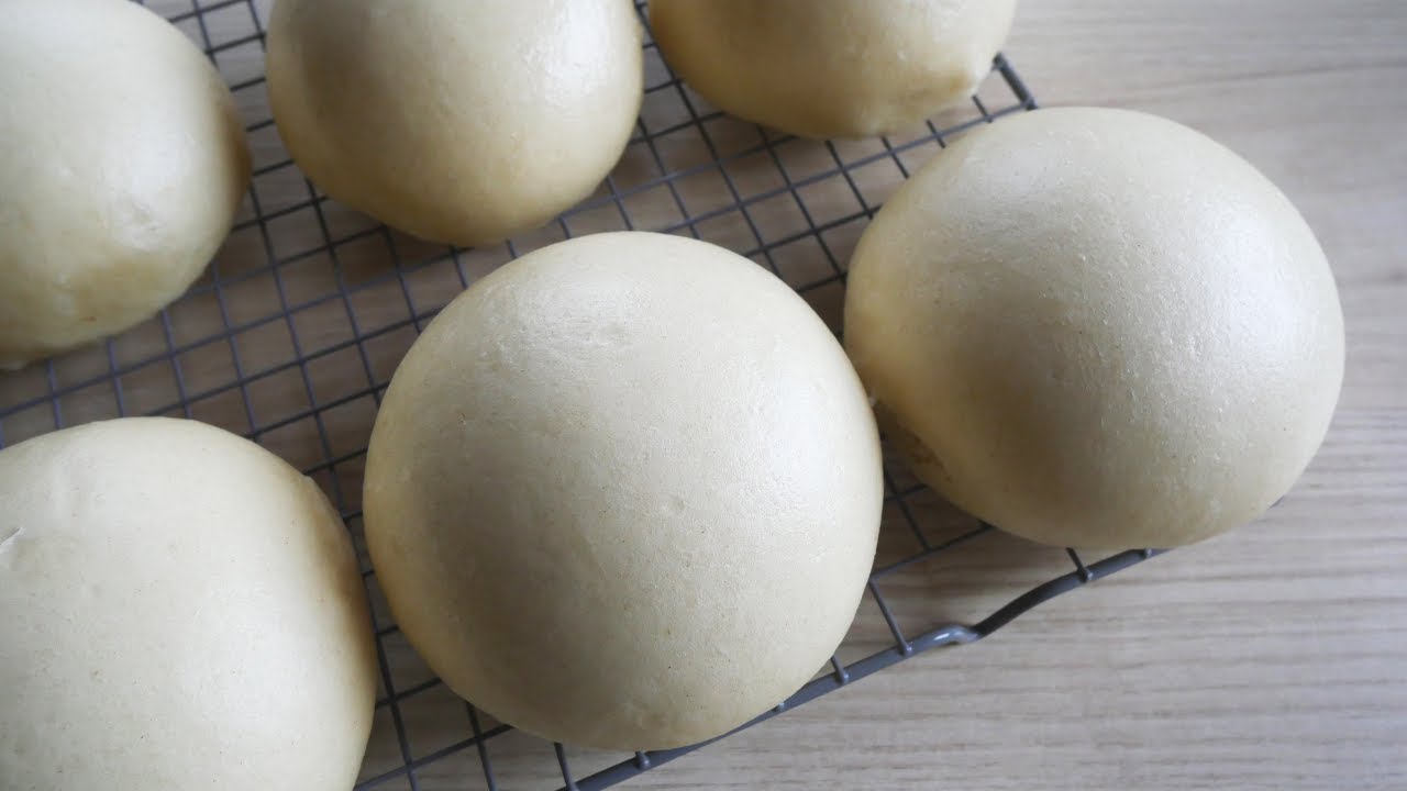 【麵包機 】白饅頭  【Bread maker recipe】 Steamed buns