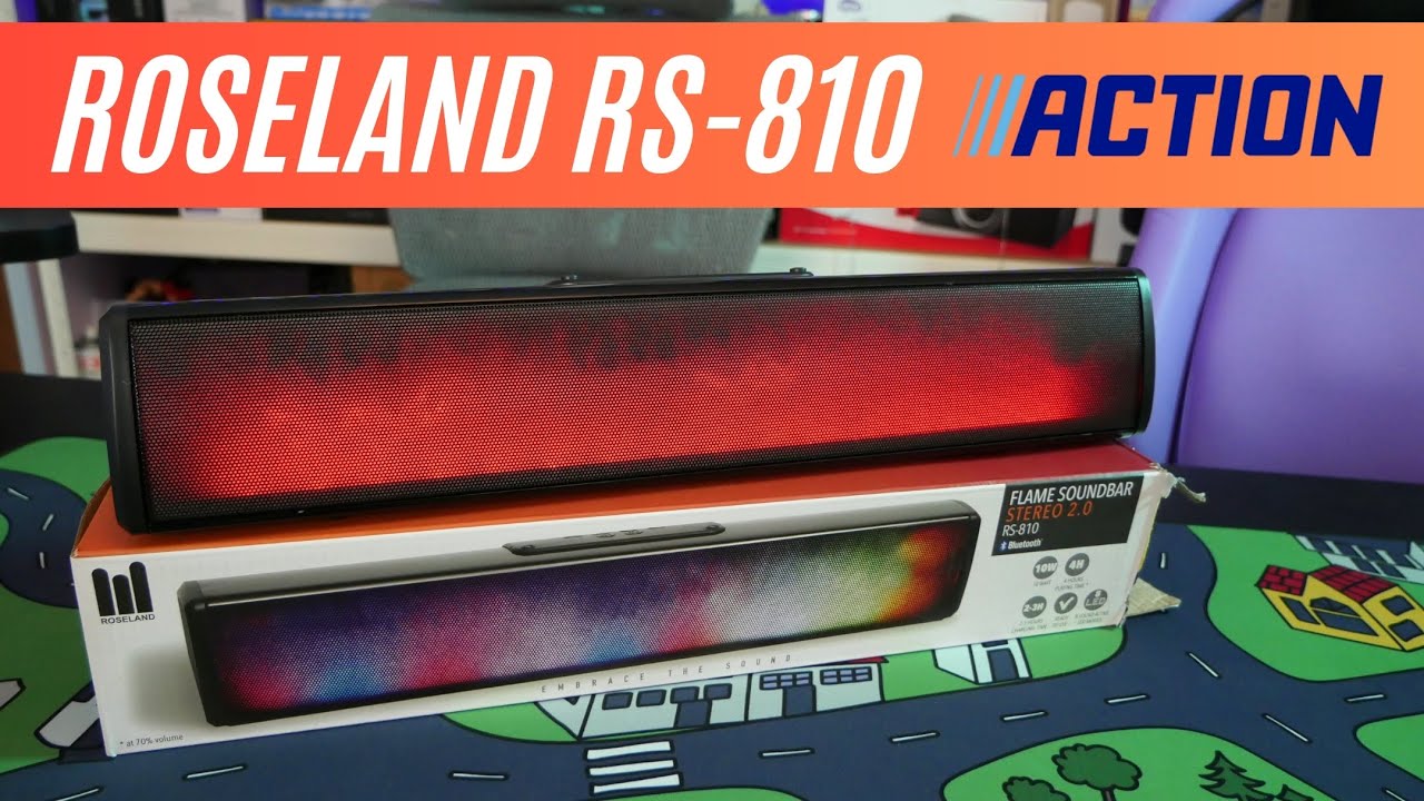 Roseland RS-810 czyli Flames Of Love - recenzja mega taniego i ciekawego głośnika z ACTION