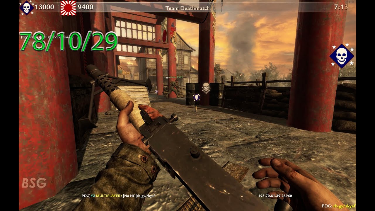 Call of Duty: World at War | Shredding Them to Pieces (2024 Gameplay)