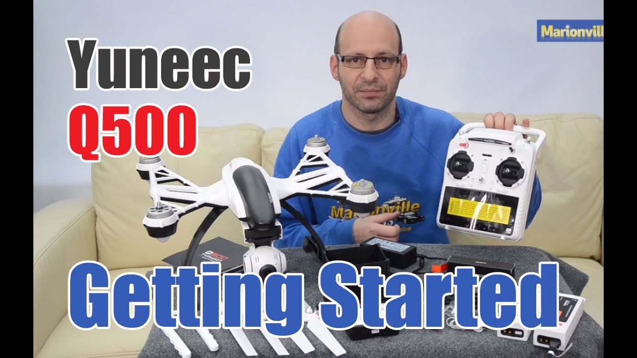 Yuneec Q500 Typhoon HD Drone, Setup, Calibration & Pre Flight How To Tutorial